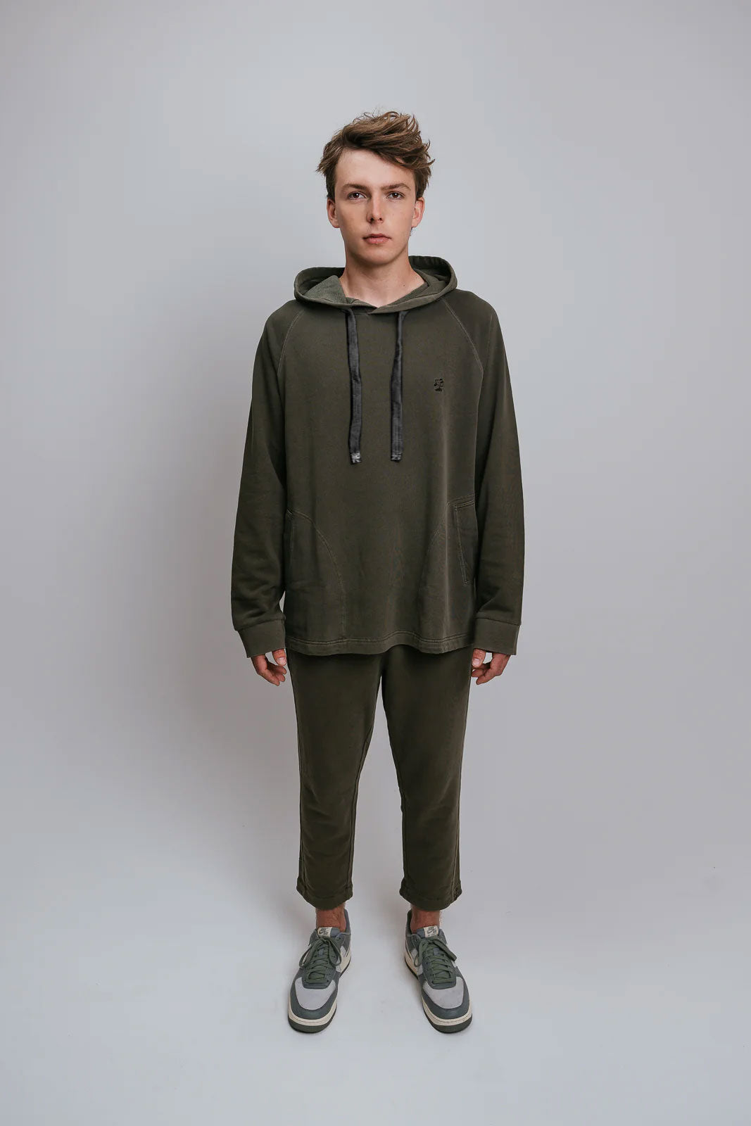 Billy Hoodie | Kelp | Mens
