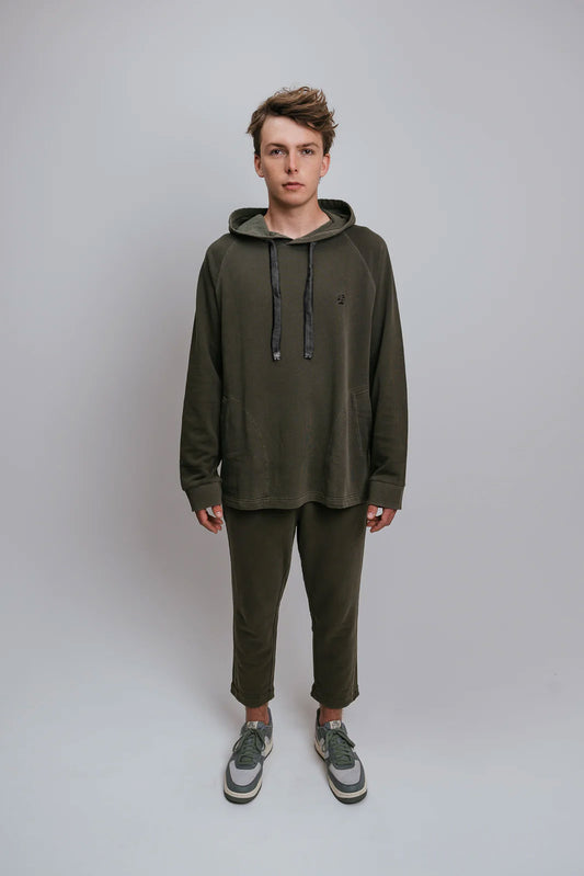 Billy Hoodie | Kelp | Mens