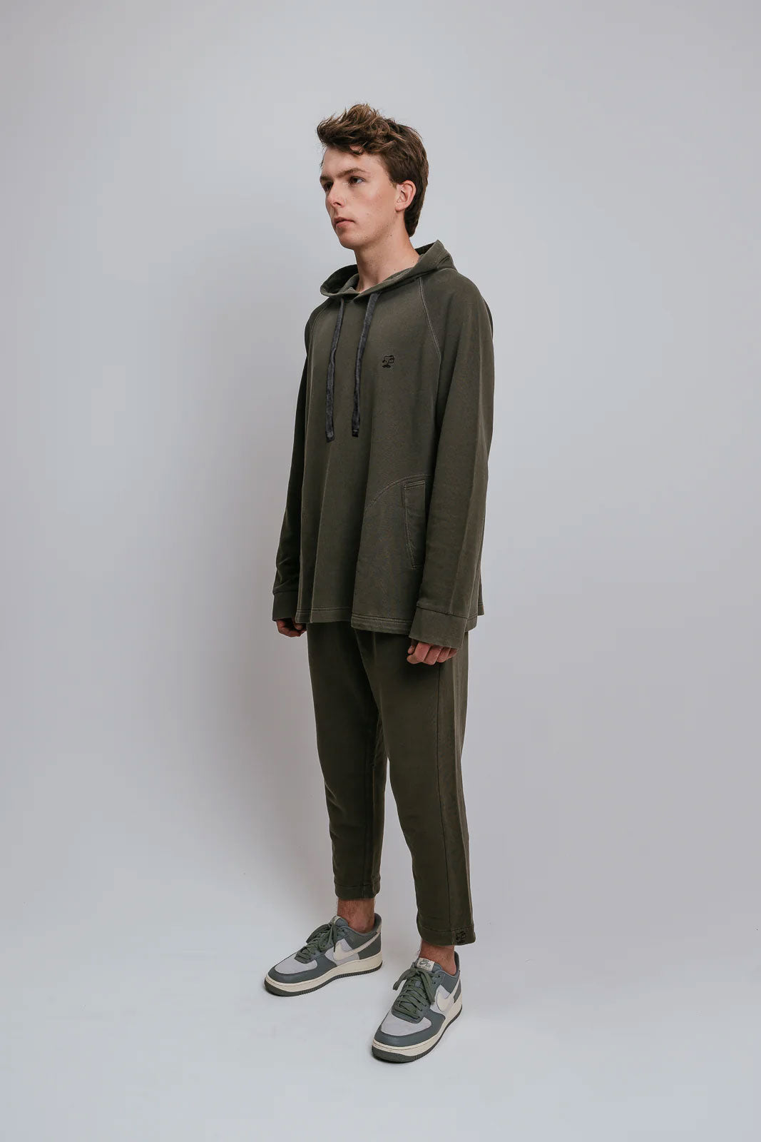 Billy Hoodie | Kelp | Mens