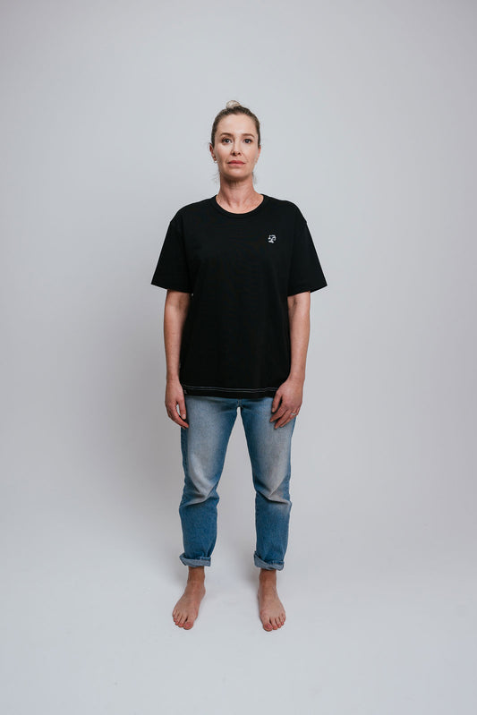 Friend Tee  | Black | Womens