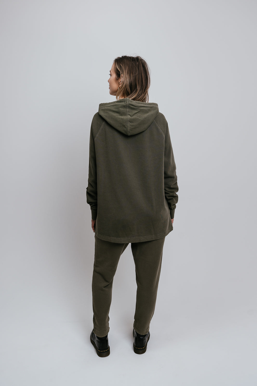 Billy Hoodie | Kelp | Womens