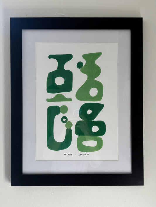 Green - Limited Edition A3 Art Print