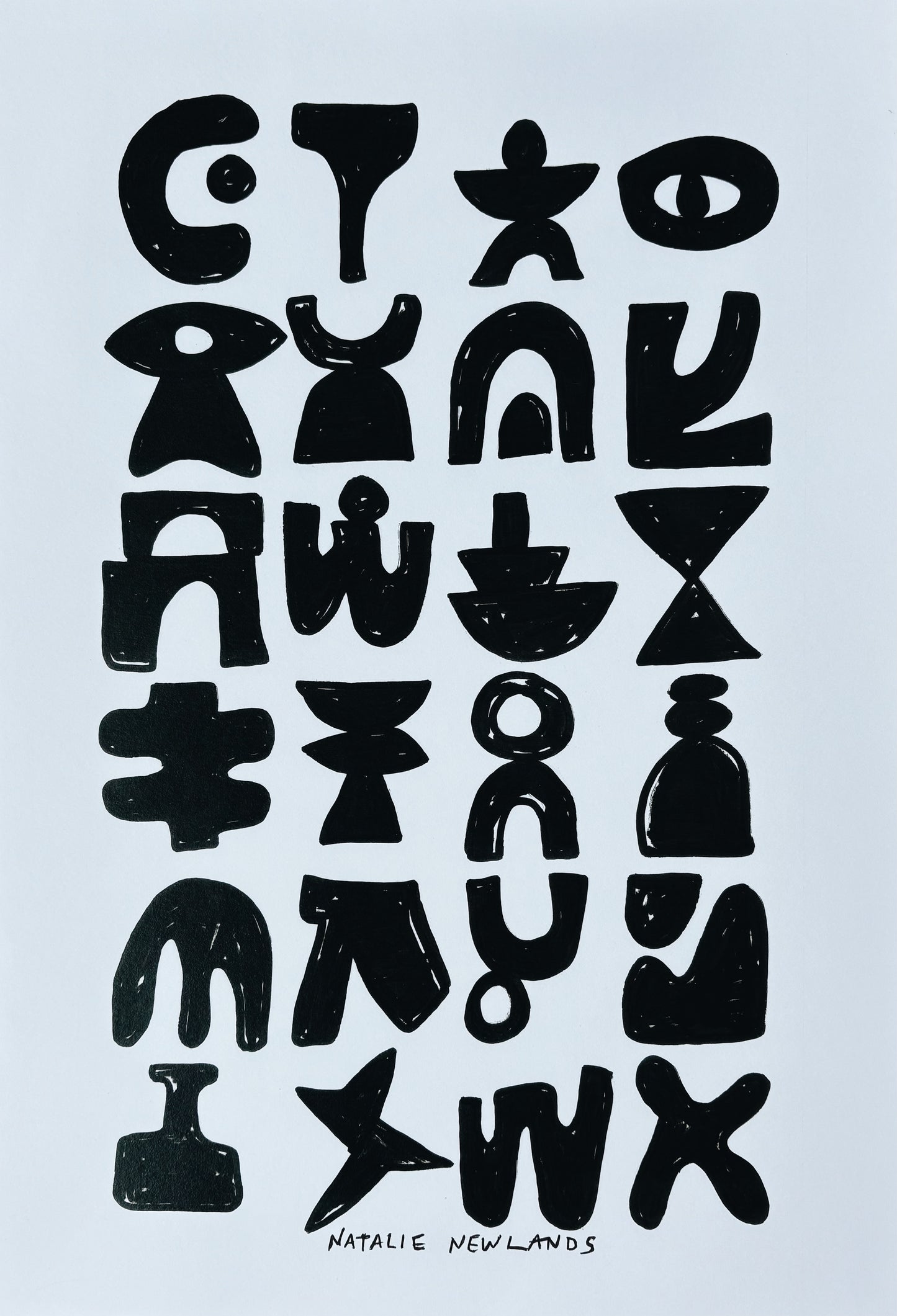 SYMBOLS - Limited Edition A3 Art Print